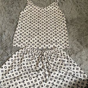 Louis Vuitton Handmade Pj set
